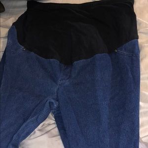 walmart maternity jeans (12-14)